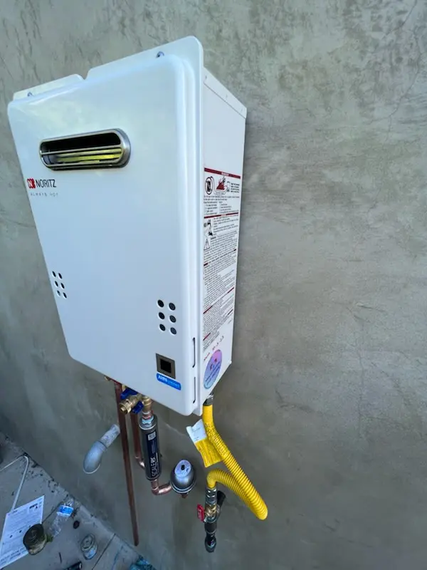 Tankless water heater installation for Saline homes